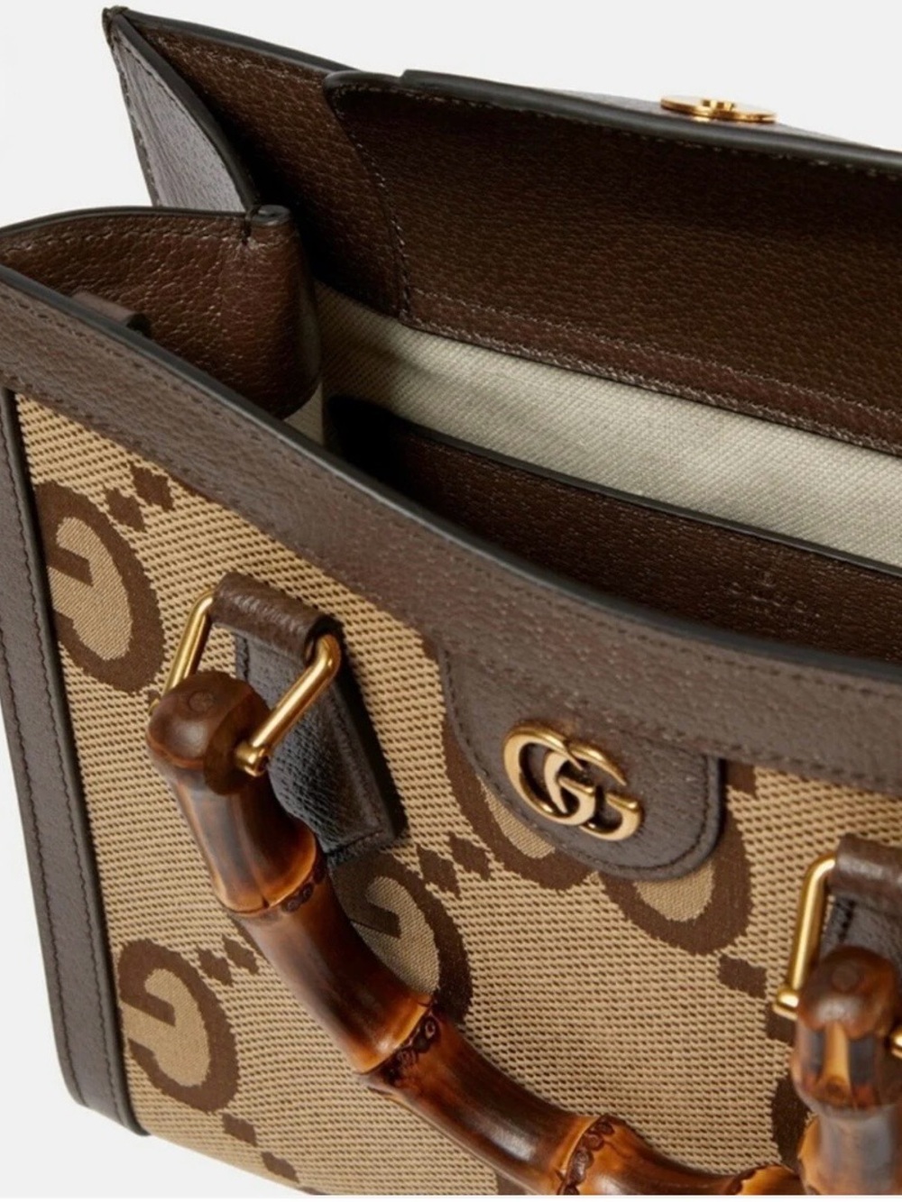Gucci Diana Small Jumbo GG Tote - Picture 2 of 5